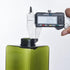 Foaming Soap Dispensers Pump-Bottles Pack of 2 (250 ml + 450 ml) for Kitchen, Bathroom, Brown