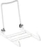 1PL Adjustable White Wire and Clear Acrylic Display Easel, 2.75" W x 3.75" D x 3.5" H, Pack of 3 by GIBSON HOLDERS