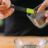 Performore Adjustable Measuring Spoon (Green, Black) with Double End Scale, 9 Stalls for Dry & Semi-Liquid Ingredients