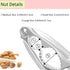 8 Pieces Nut Crackers Heavy Duty Walnut Cracker with Non-Slip Handle Walnut Cracker for All Nuts with Forks Nutcracker