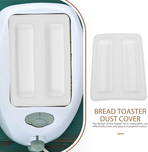 Bread Toaster Silicone Lid, 2 Slice Toaster Cover, Top Cover for Sandwich Machine Accessories