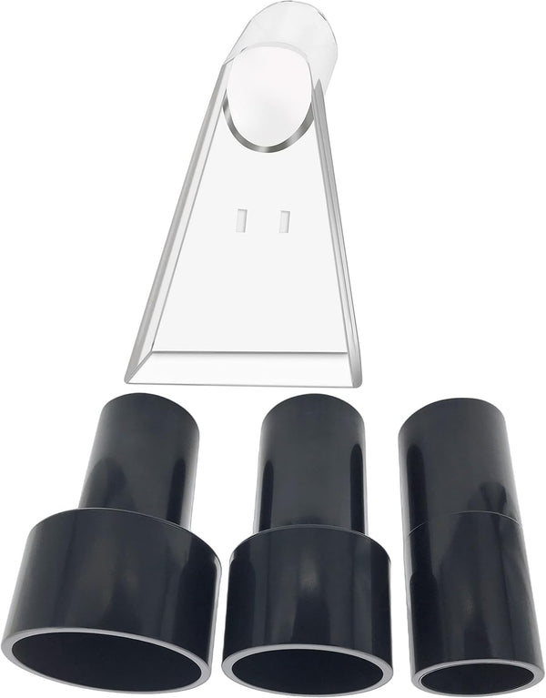 Universal Work with All Shop Vacs, 2-1/2" & 1-7/8" & 1-1/4" Adapters for Upholstery & Carpet Cleaning