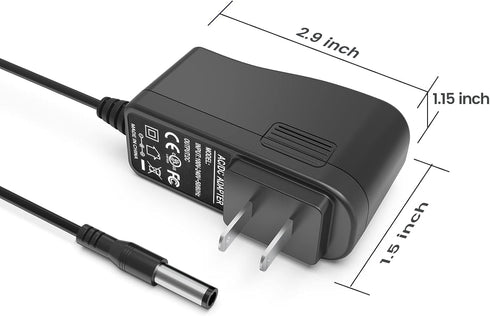 Charger for Bissell Pet Stain Eraser 2837 2842 2846 2877, Cordless Vacuum Cleaner Power Cord AC DC Adapter Supply