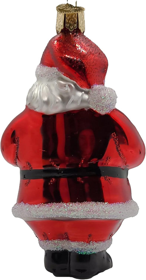Old World Christmas Ornaments - Santa Revealed Glass Blown Ornaments for Christmas Tree