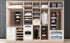 Hanging Closet Organizer, 3-Shelf Storage Shelves for Closet, Black