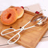 KEBE 2-PACK Serving Tongs - Stainless Steel Kitchen Tongs for Buffet Party Catering, Thickening Food Serving