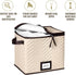 Hold N Storage Wine Glass Storage Set of 2, Each Holds 12 Champagne Flute Glasses Up to 11" H