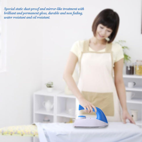 Handheld Mini Garment Steamer Iron, Portable Fabric Steam Iron for Household and Travel Use (100w)
