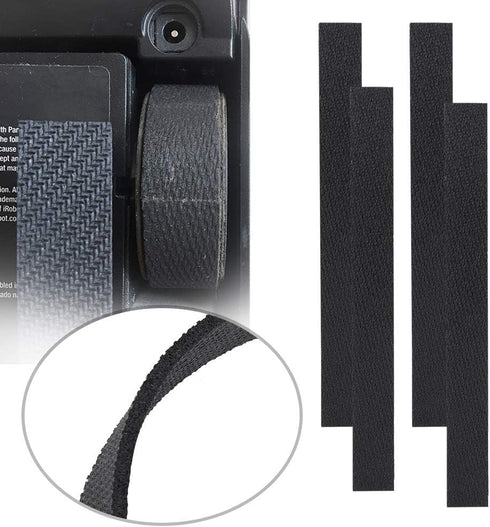 4Pcs Robot Tire Leather Replacement for IRobot 380t Vacuum Cleaner Mopping Robot Wheel Tire