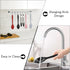 2Pcs Large Cooking Spoon Set - 10.8'' Heat Resistant Silicone Spoons for Mixing, Baking, and Stirring (Black)