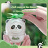 Rechargeable Mini Panda Fan, Cute Animal Tabletop Decoration, Small Desk Fan for Bedside Bookshelf Car Mounted