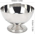 Pssopp Dessert Bowls with Forks, Stainless Steel Milkshake Cup, Medium Snack Dish for Ice Cream