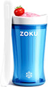 ZOKU Jumbo Slush and Shake Maker, Compact Make and Serve Cup for Smoothies, Slushies, Milkshakes, BPA-Free (Bright Blue)