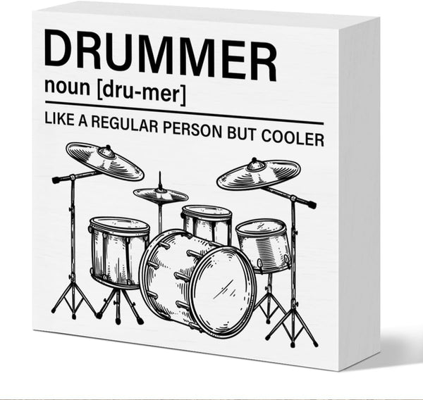 GXLPO Drummer Gifts for Men Women, Drum Accessories Drumming Gifts for Drummer Teen