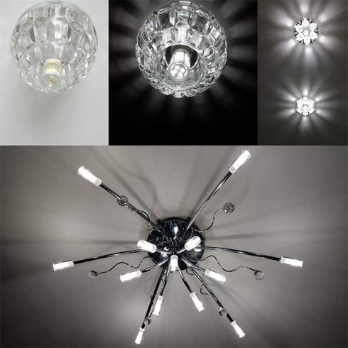 E14 LED Bulbs 3 Pack, E14 European Screw Base for Electric Window Candle Lamp, 3.5W Equivalent to 35W Incandescent