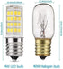 E17 LED Bulb for Microwave Oven,Kitchen Appliance Light Bulb, Stovetop Light,4 Watt (40W Halogen Bulb Equivalent), Daylight White 6000K, E17 Indicator Intermediate Base, Dimmable,(Pack of 2) by Fglyniy
