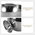 4 9oz Pcs Stainless Steel Dessert Bowls, Ice Cream Cups Footed Dessert Cups Mini Desserts Bowls for Sundae Parfait