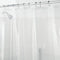 iDesign Vinyl Shower Liner, PVC-Free Curtain with Magnets, Long, Clear