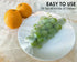 Plastic Bowl Covers Elastic Reusable 100 Pieces Food Covers for Bread Proofing 26 cm/10.23 in Elastic Food Storage Covers by Victhur