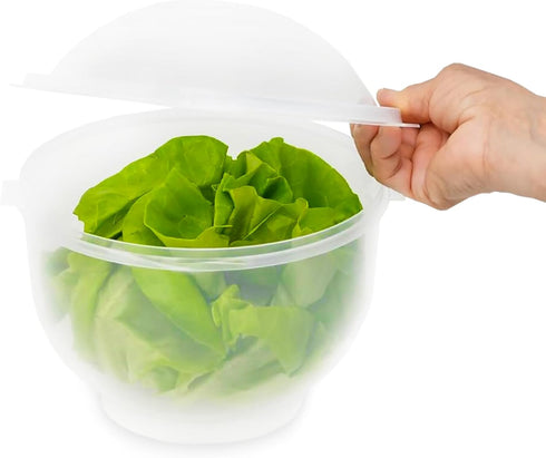 Home-X Lettuce Keeper - BPA-Free Lettuce Keeper for Refrigerator to Keep Salads