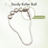 Amazer Set of 12 Rust-Resistant Metal Shower Curtain Rings, Matte Nickel Hooks for Bathroom Shower Rod