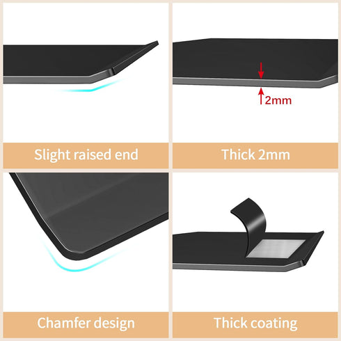 2 Pack 12" MKO Floating Shelves for Wall, Metal Wall Mounted Shelf for Bathroom, Bedroom, Living Room, Kitchen, Little