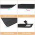 2 Pack 12" MKO Floating Shelves for Wall, Metal Wall Mounted Shelf for Bathroom, Bedroom, Living Room, Kitchen, Little