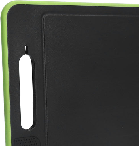 Multifunctional Doublesided Cutting Board, Non-Slip Aluminum Alloy with Kitchen Knife Sharpener
