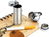Metal Portable Ashtray, Outdoor Cigarettes Ashtray with Lid, Keychain, Cylinder Silver