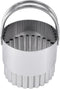 R&M International Stainless Steel 2" Round Fluted Biscuit Cutter with Handle, 1-Piece