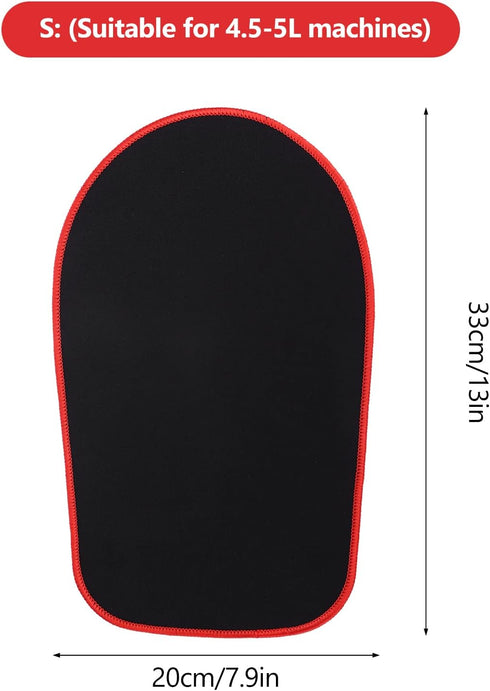 Sliding Appliance Mover, Effort Saving Rubber Mixer Mat Rolling Tray for Kitchen (Suitable for 4.5-5L)
