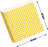 100 Sheets Checkered Dry Waxed Deli Paper Sheets, Paper Liners for Plastic Food Basket, Wrapping Bread and Sandwiches
