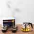 BESTOYARD 33Oz Glass Teapot, Detachable Water Kettle with Infuser for Tea and Iced Coffee Maker