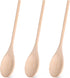 HANSGO 3PCS Wooden Cooking Spoons, 10 Inch Long Tasting Spoons, Large Wooden Utensils