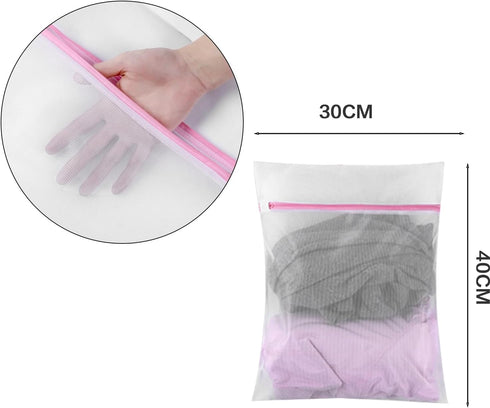 Hanging Garment Bag Dress Bags for Closet Storage, Set of 12 with Zipper for Long Dresses & Suits (Black)