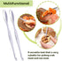 Vicsamer 2 Nut Cracker, Nutcracker, Seafood Tools, Walnut Cracker for All Nuts, Heavy Duty Shell Cracker with PCS