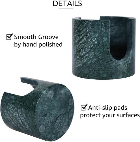 Counter JIMEI Travertine Marble Sponge Holder for Kitchen - Natural Stone Dish Drying Rack, Sponge Caddy for Sink