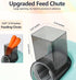 Electric Cheese Grater, Salad Maker Shooter, Vegetable Fruit Slicer for Home Kitchen Use, Green, CY-661