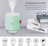 Green Portable Mini Humidifier, 500ml USB Desktop Cool Mist for Baby Bedroom, Travel, Home - Auto Shut-Off