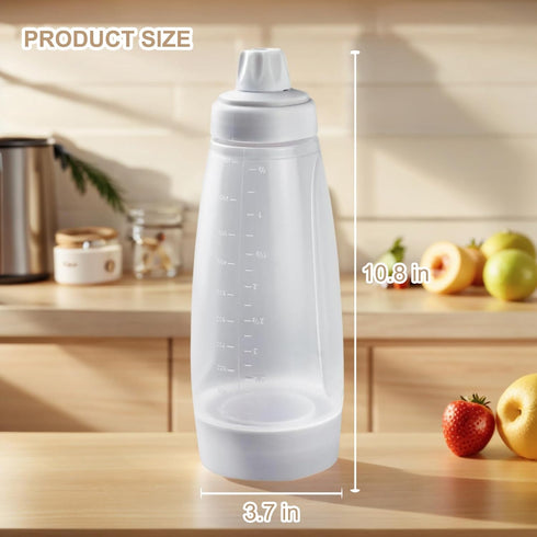 SHANXUMC Balls,33 Oz Pancake Batter Dispenser with Blender Pancake Mixer Bottle,Batter Mixer,Kitchen Batter Squeezer