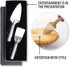 Rada Cutlery 2-Piece Pie and Mini Dessert Server Set, Silver Handle