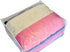 Set of 6 Clear Vinyl Storage Bags with Zipper, 24x20x11 Inch, Space Saver for Blanket, King Size Pillows