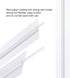 White Paper Twist Ties 100 Pcs - 5" Reusable Twisty Ties for Bags, Candy, Bread, Coffee Bags, Cake Pops