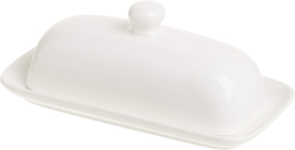 Norpro Porcelain Butter Dish with Lid