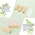 OLYCRAFT 20PCS Wood Name Card Holders, Mini Blackboard Table Number Stands for Wedding Party Events Decoration - 13g/pc