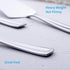 GoGeiLi Pie Cake Server Set of 3, 9.3-inch Stainless Steel Pizza Pastry Server, Dishwasher Safe