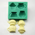 Teapot Cup Cupcake Shape Silicone Mold for Afternoon Tea, Sugar Chocolate Candy Fondant Cake Decoration Tool