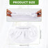6 Pack Sgizoku Large Microfiber Bonnet Steam Mop Pads Compatible with Dupray Steam Cleaners etc for The Rectangle Brush
