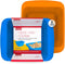 Rapid Mac Cooker | Microwave Macaroni & Cheese in 5 Minutes | Dishwasher-Safe, BPA-Free (Blue & Orange, 2-Pack)