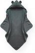 Organic Cotton Toddler Poncho Towel 33"x33" Ultra-Soft Hooded Bath & Beach Towel
